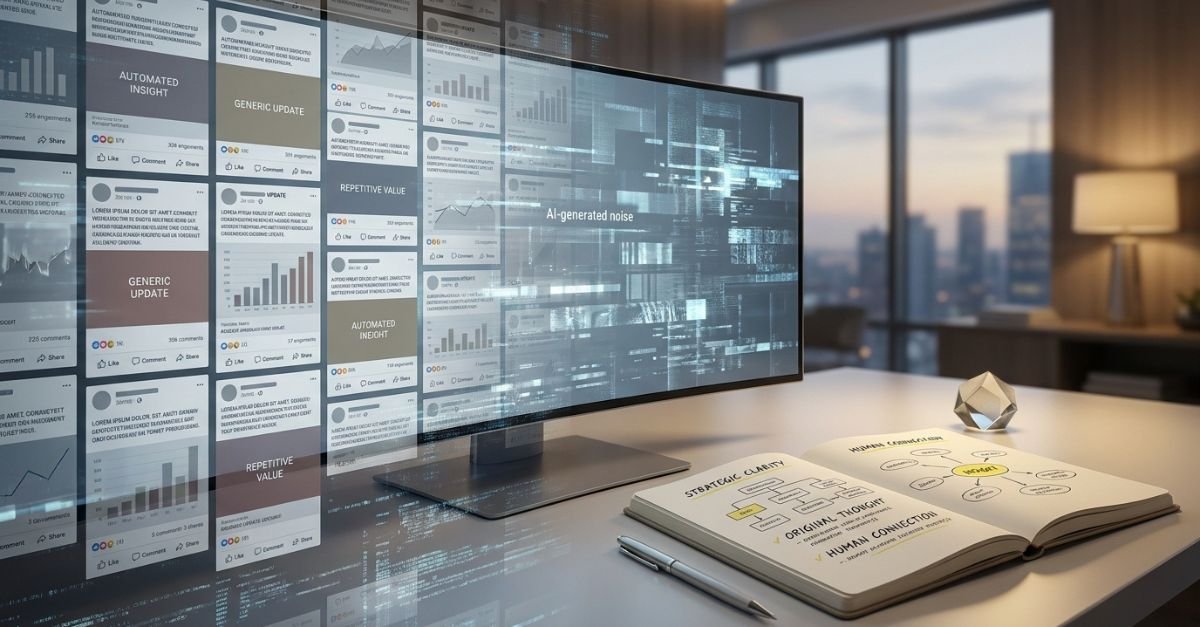 LinkedIn e os conteúdos produzidos por AI